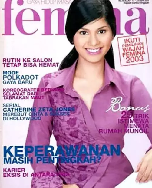 annisa pohan majalah Instagram