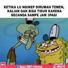 meme nginep rumah temen berbagai sumber