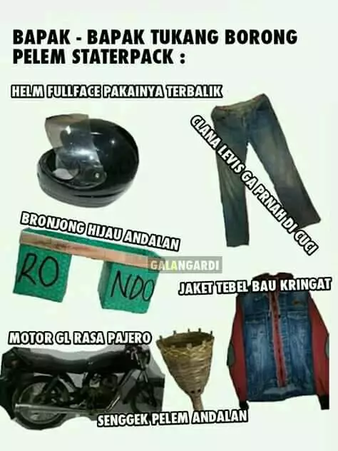 Stater pack bapak-bapak Berbagai sumber Stater pack bapak-bapak Berbagai sumber