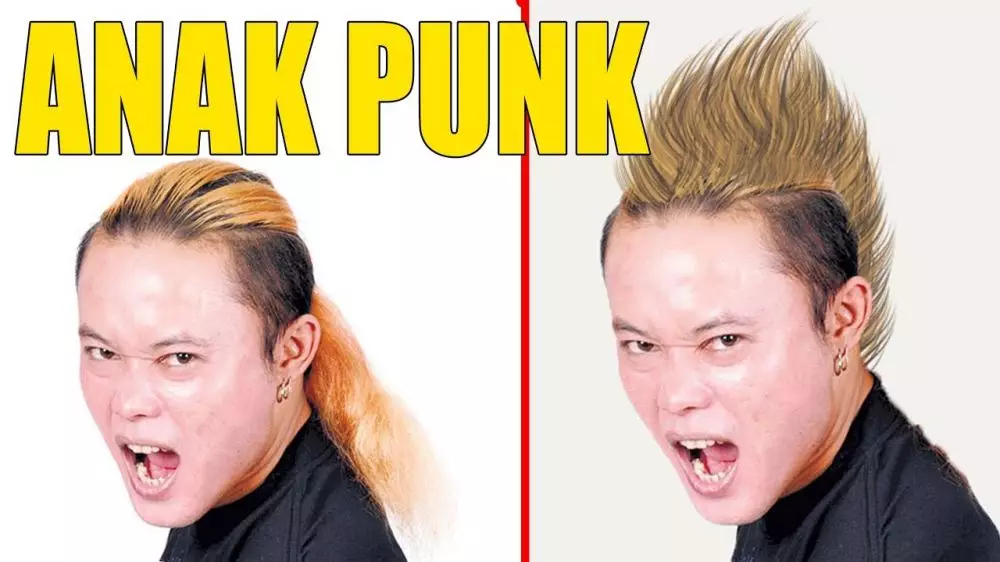 Editan punk banget Berbagai sumber