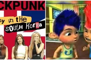 10 Karakter ikonik ini diedit jadi 'anak punk', nyentrik dan lucu