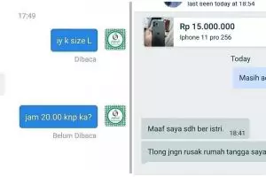 10 Chat lucu pembeli online shop nggak nyambung ini kocak