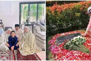 9 Momen haru BCL dan Noah ziarah ke makam Ashraf saat Idul Adha