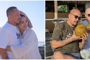 7 Momen haru Feby Febiola dan suami, kini kompak sama-sama gundul