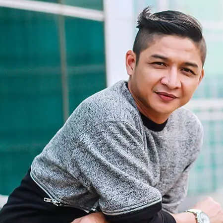 Gaya nyentrik rambut Pasha Ungu © 2020 brilio.net