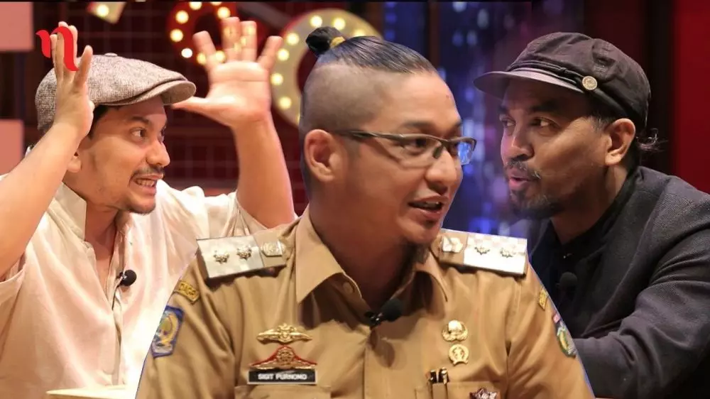 Gaya nyentrik rambut Pasha Ungu © 2020 brilio.net