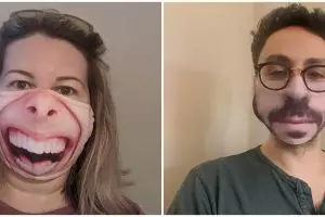 10 Masker ini ubah ekspresi wajah orang, hasil bikin ngakak