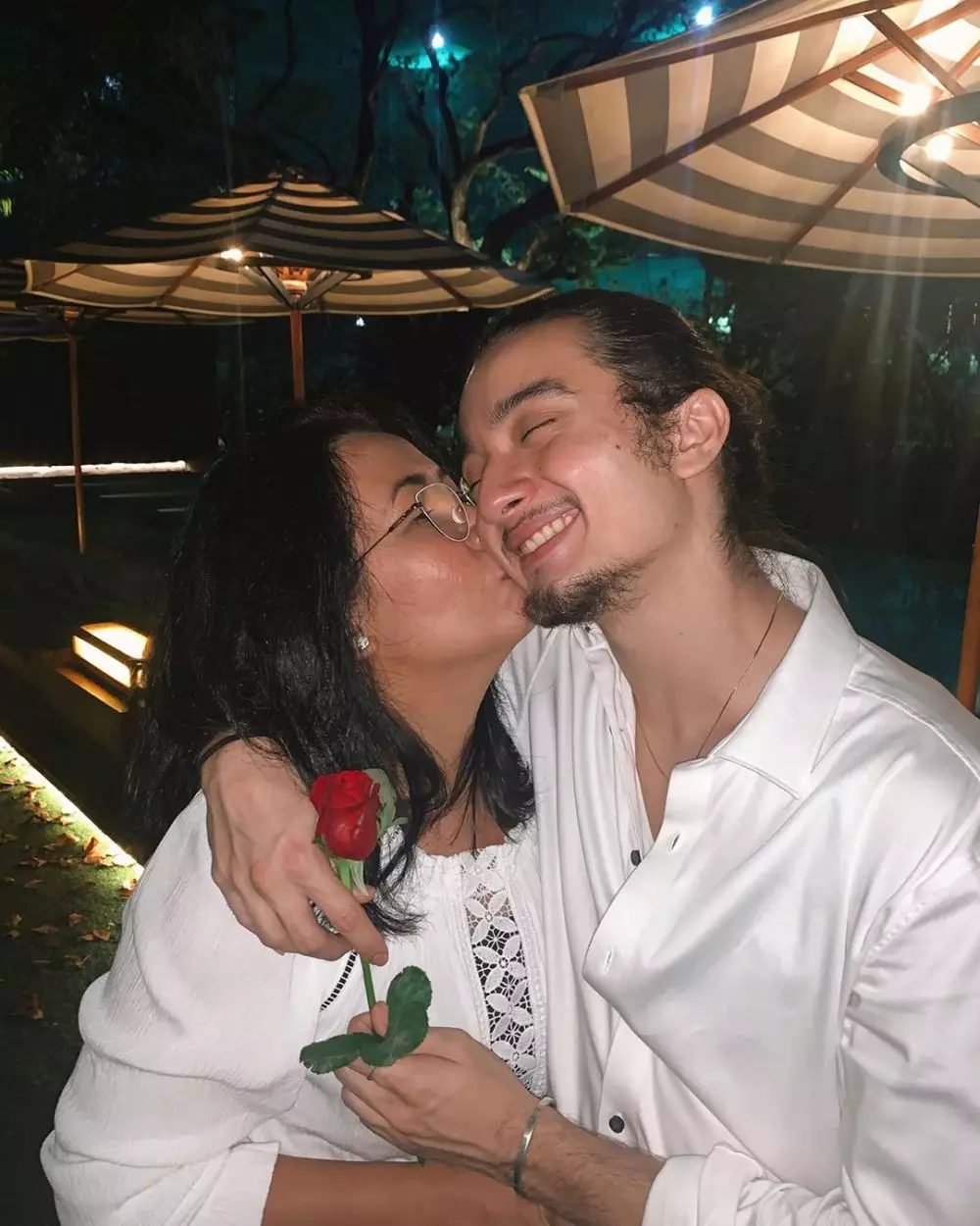 momen makan malam keluarga bryan domani instagram