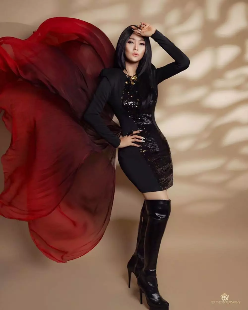 momen pemotretan inul daratista instagram