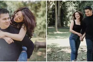 7 Potret prewedding Rosiana Dewi dan Handika Pratama, romantis abis