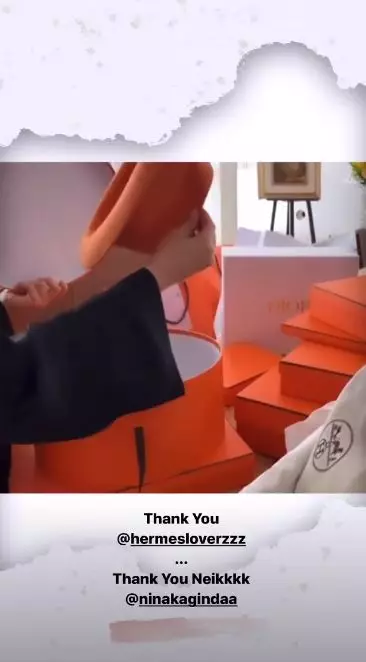 potret hadiah ulang tahun syahrini © 2020 Instagram/@princessyahrini  potret hadiah ulang tahun syahrini © 2020 Instagram/@princessyahrini