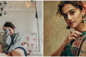 10 Potret apartemen Taapsee Pannu, penuh sudut Instagramable
