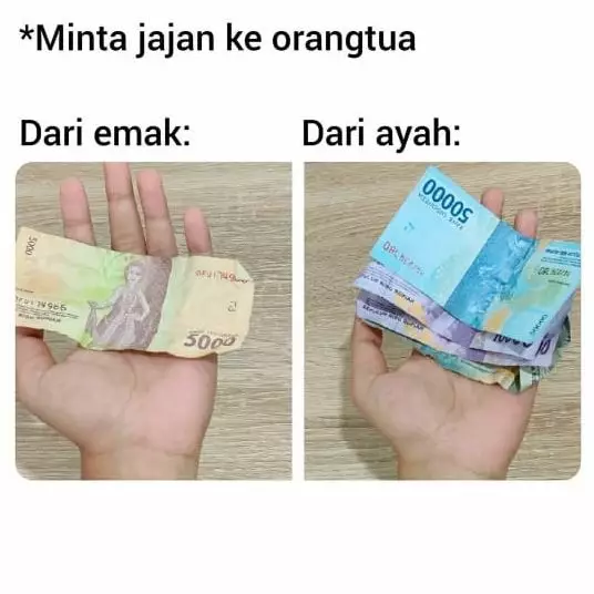 meme beda gaya asuh berbagai sumber