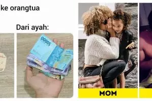 10 Meme beda gaya asuh mamah & papah ini bikin senyum tipis