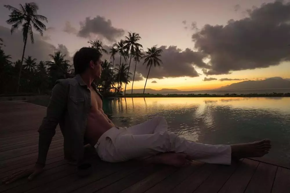 momen richard kyle berlibur di pulau jawa © 2020 Instagram/@richard_kyle