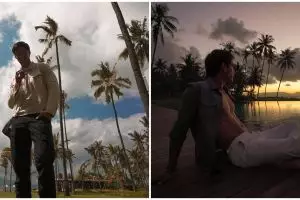 10 Momen liburan Richard Kyle usai putus dari Jessica Iskandar