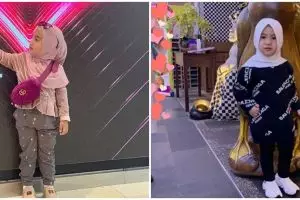 7 Potret menggemaskan Ratu, keponakan Syahrini yang modis abis