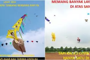 8 Meme lucu gombalan versi layang-layang ini bikin cewek salting