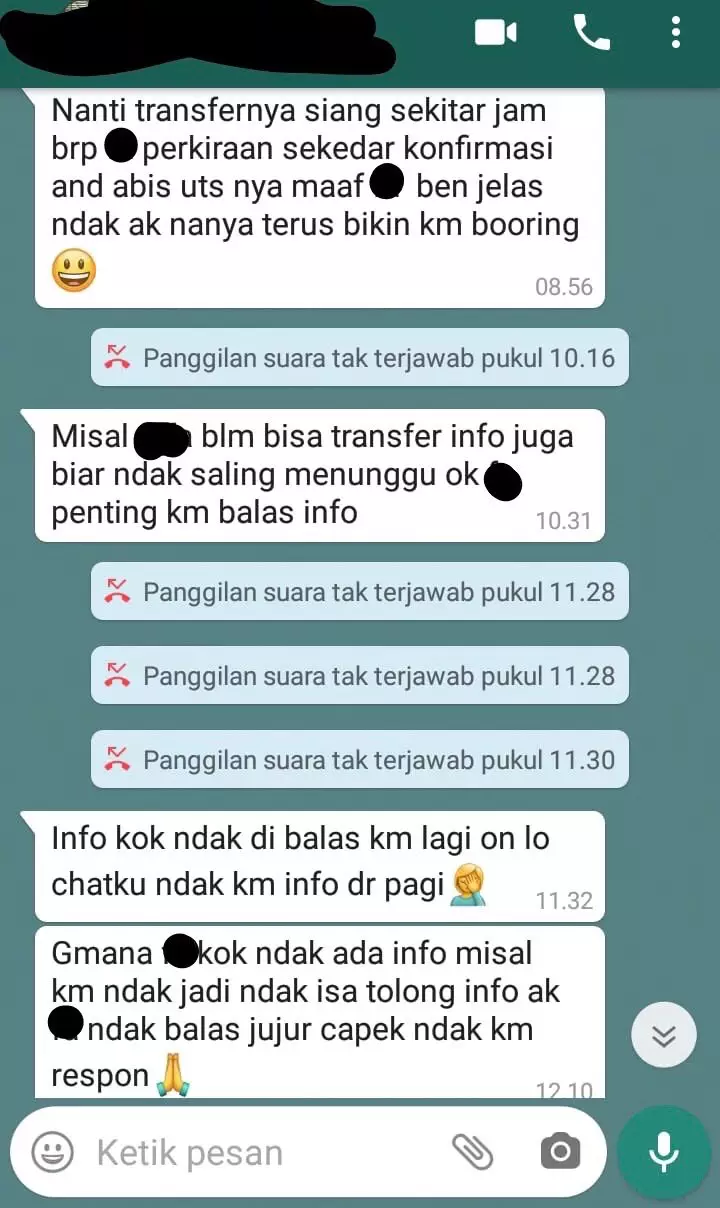 Chat ibu kos tagih uang bulanan berbagai sumber Chat ibu kos tagih uang bulanan berbagai sumber