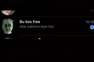 10 Chat ibu kos tagih uang bulanan ini bikin tepuk jidat