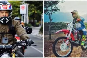 Gaya 7 vokalis band kendarai motor, Ariel Noah touring Jogja-Salatiga
