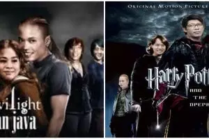 10 Poster film diedit dengan wajah pelawak ini kocak