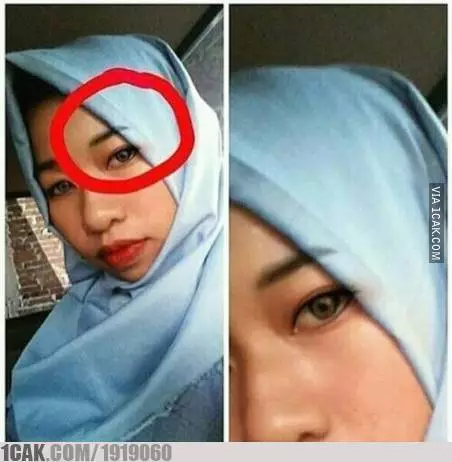 kelakuan lucu mempercantik diri instagram 