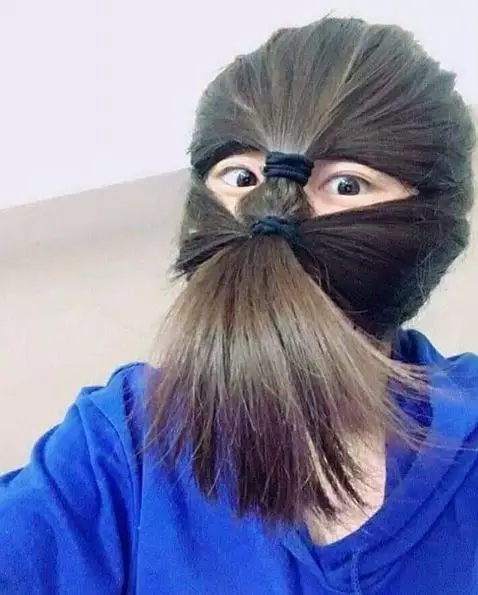 kelakuan lucu mempercantik diri instagram 