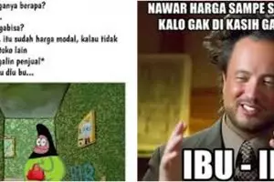 8 Meme lucu emak nawar belanjaan ini bikin senyum tipis