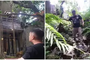 10 Potret 'rumah hutan' Haji Asari yang bikin Irfan Hakim takjub