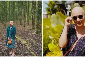 Tampil dengan rambut plontos, Feby Febiola ungkap penyakitnya
