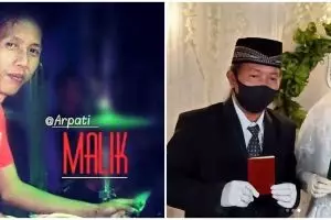 10 Potret pernikahan Cak Malik penabuh gendang Nella Kharisma