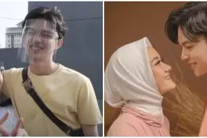9 Momen Dinda Hauw temani Rey Mbayang kerja, romantisnya bikin baper