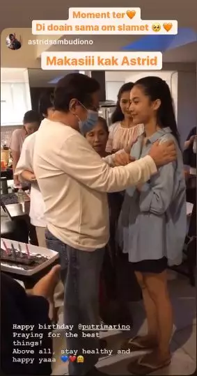 Ulang tahun Putri Marino © 2020 brilio.net Ulang tahun Putri Marino © 2020 brilio.net