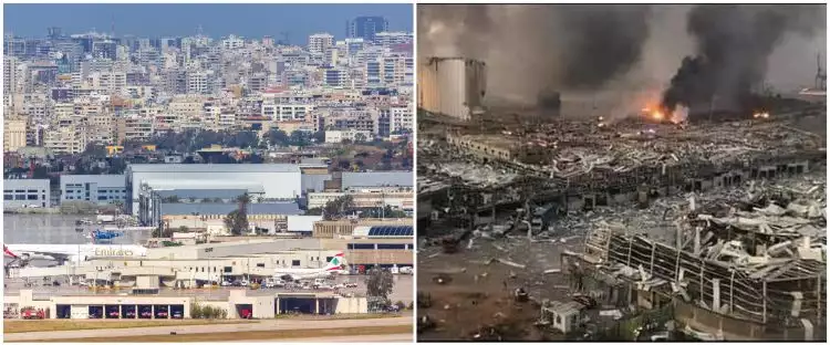 7 Potret keindahan Beirut sebelum ledakan dahsyat
