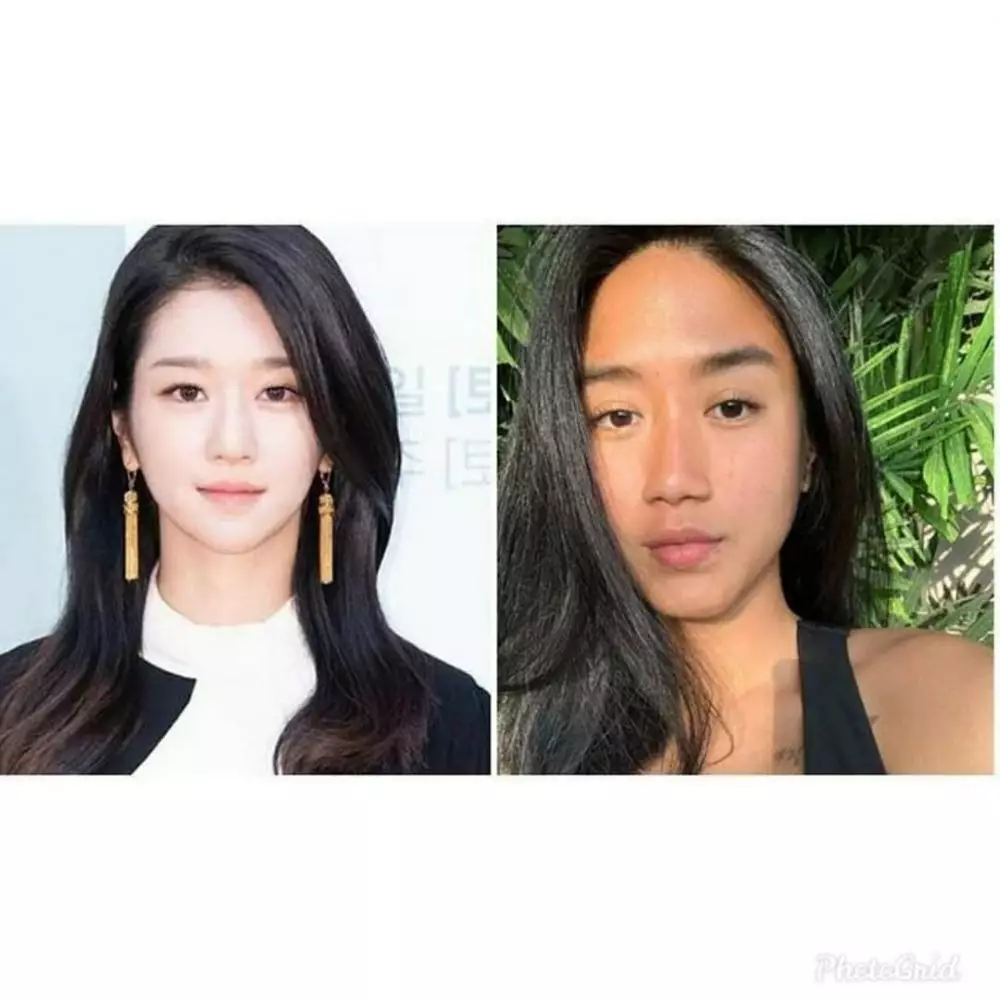 Kemiripan Seo Ye-ji dan chef renatta © 2020 brilio.net