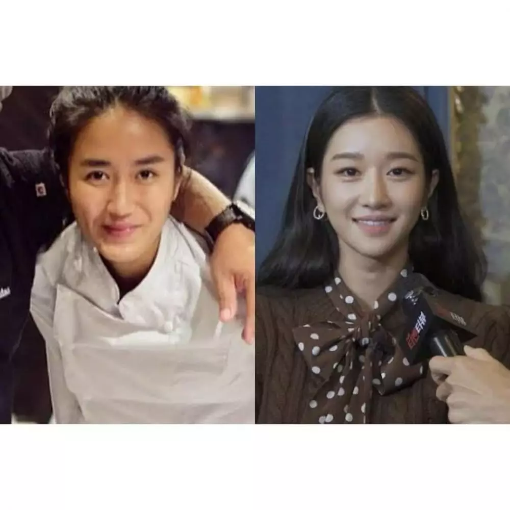 Kemiripan Seo Ye-ji dan chef renatta © 2020 brilio.net