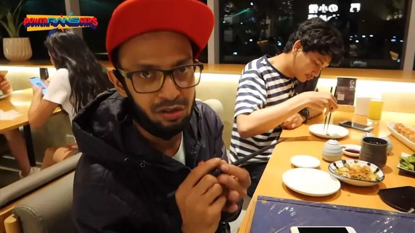 potret nagita traktir karyawan rans © 2020 YouTube/POWERRANSGERS