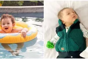 8 Potret lucu bayi artis berdarah blasteran, parasnya curi perhatian