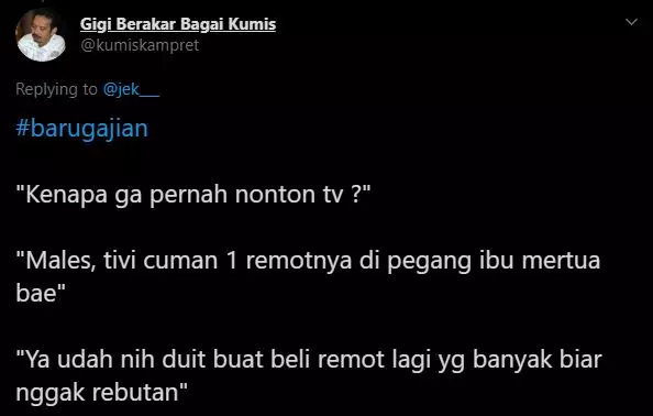 netizen 62 kalau jadi orang kaya twitter