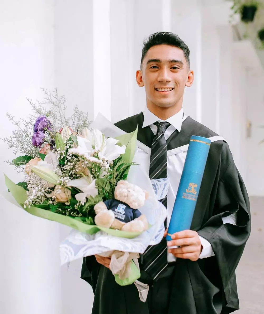 Daffa wardhana wisuda © 2020 brilio.net