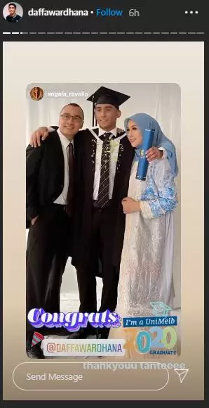 Daffa wardhana wisuda © 2020 brilio.net
