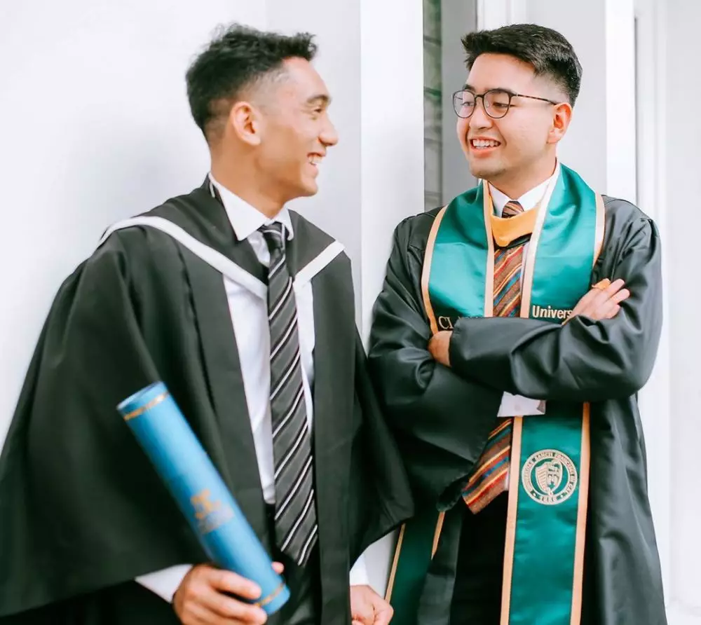 Daffa wardhana wisuda © 2020 brilio.net