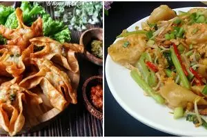 12 Resep pangsit goreng, enak, renyah, dan bikin nagih