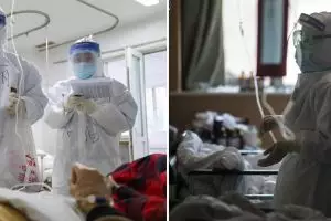 8 Potret perjuangan tenaga medis di wisma atlet tangani pasien corona