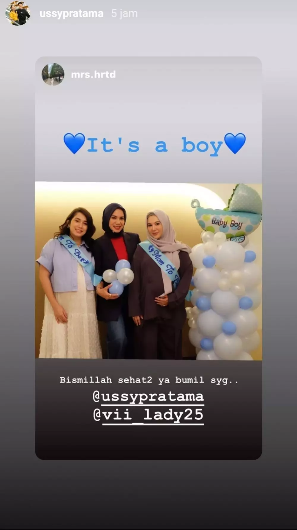 baby shower Ussy kelima instagram baby shower Ussy kelima instagram