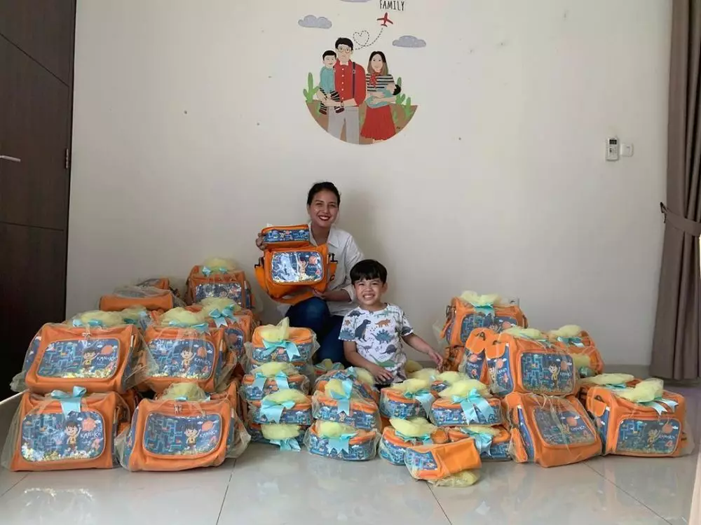 ulang tahun Kanaya anak Tya Ariestya Instagram