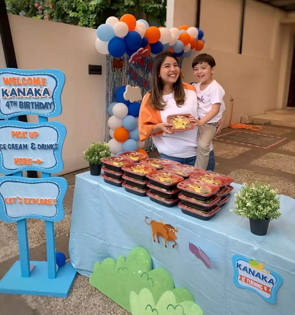 ulang tahun Kanaya anak Tya Ariestya Instagram