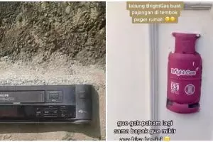 10 Perabotan rumah tangga dipajang di tembok ini bikin geleng kepala