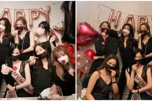 10 Potret reuni SNSD rayakan hari jadi ke-13 sekaligus ultah Tiffany